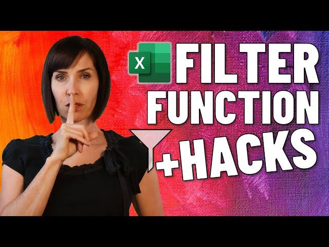 Excel FILTER Function + Trick to Rearrange Column Order