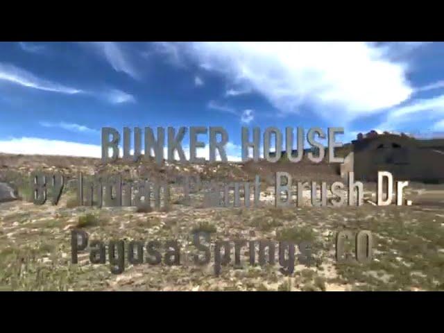 Bunker House For Sale in Pagosa Springs, CO | Home in San Juan National Forest | Eco Home Conversion