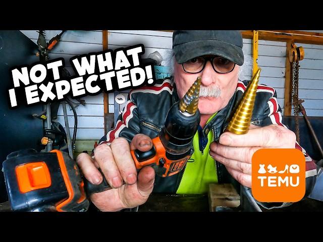 Temu vs Hardware Store Titanium Step Drills