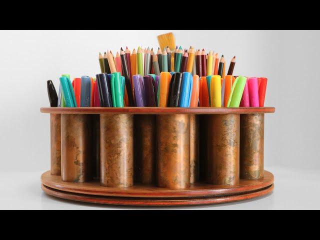 Building a Artist Supply Caddy For an Artist - woodworking - metalworking