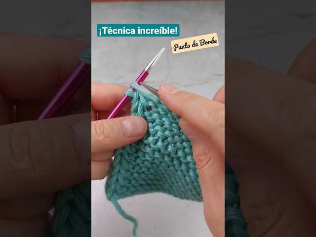 Secrets of KNITTING WITH TWO NEEDLES / Edge Stitch