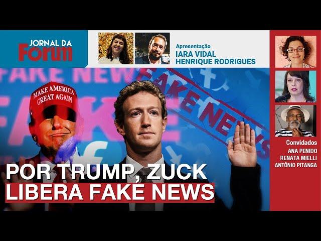 Mark Zuckberg assume o trumpismo e afrouxa controle de conteúdo falso no Facebook