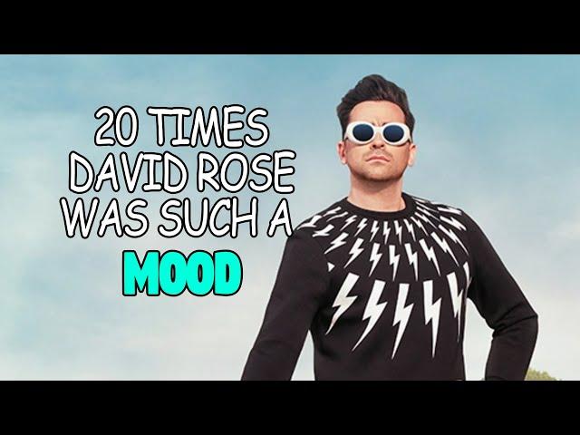 20 Times David Rose Was Such A Mood