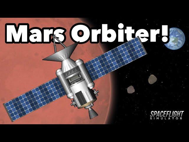 Sending a large satellite to Mars orbit! | SFS 1.5.9.15