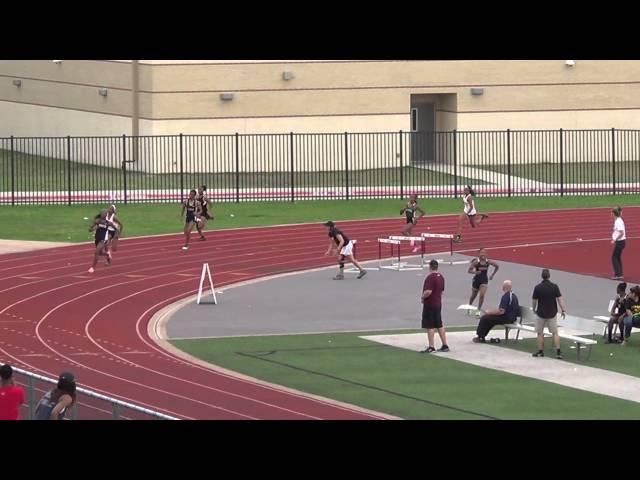 2015 District 10-5A Meet | Girls 400m Final | 56.38