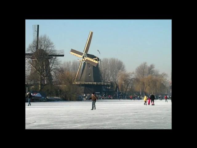 Skating on the river - January 2009