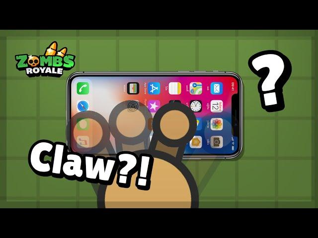 Mobile Claw Playstyle | Zombsroyale.io