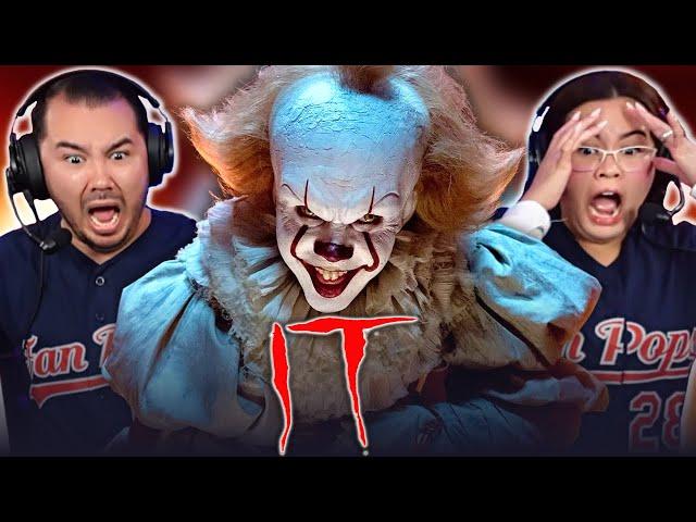 IT (2017) MOVIE REACTION!! First Time Watching | Pennywise | Bill Skarsgård | Stephen King