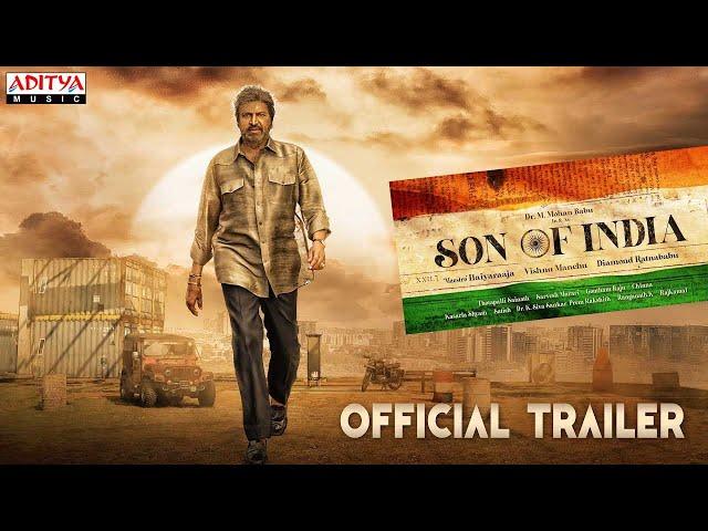 Son of India Trailer - Dr. M. Mohan Babu | Ilaiyaraaja | Diamond Ratna Babu | Vishnu Manchu
