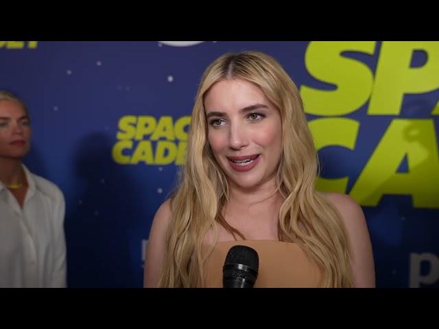 Space Cadet: Emma Roberts red carpet interview | ScreenSlam