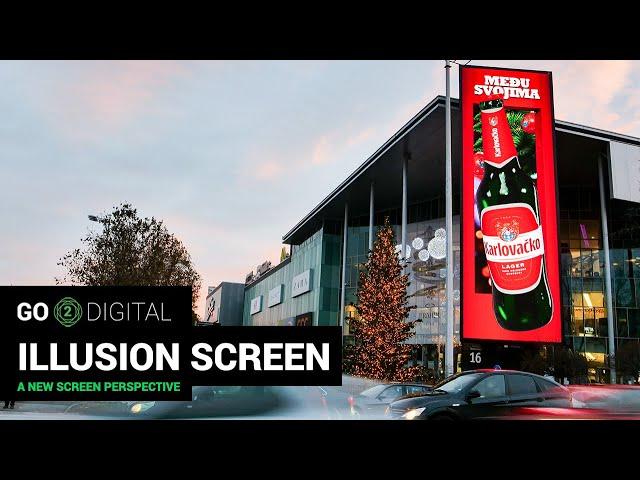 Karlovačko Illusion Screen | Go2Digital