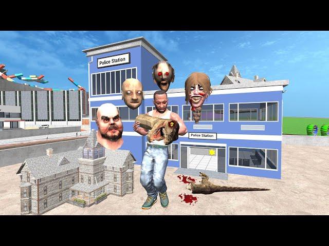 Franklin Vs Kamla : Hide And Kill | Funny Gameplay Indian Bikes Driving 3d 