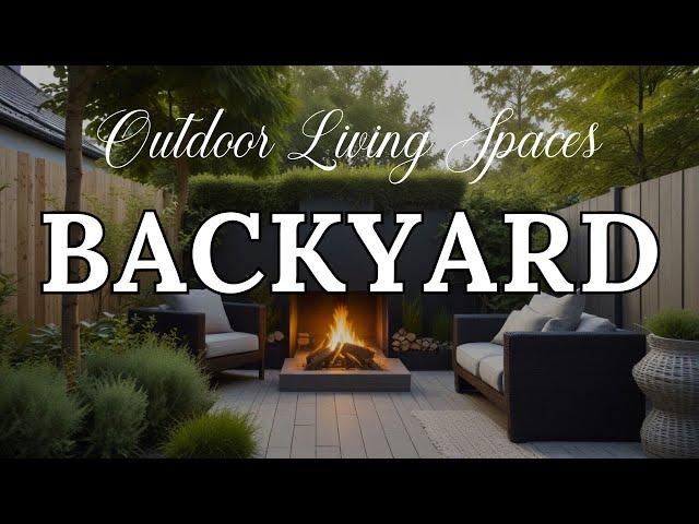 Small Outdoor Living Spaces for 2024: Backyard Design Ideas 