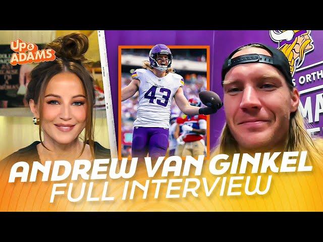 Andrew Van Ginkel Talks Pick-Sixes, Vikings Defense, Preparing for the Colts, & Playing Offense?