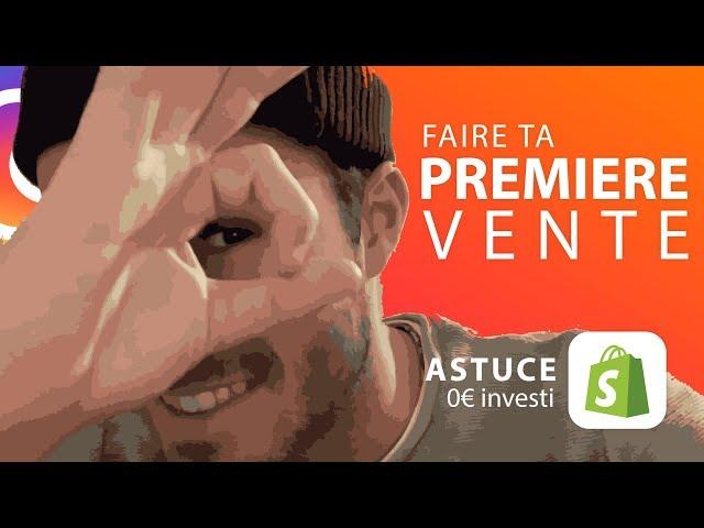 Comment faire ta première vente sur Shopify avec 0€ ?