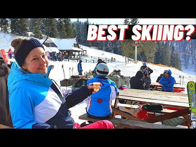 Skiing in the CARPATHIAN MOUNTAINS || Slavske 2021 || Zakhar Berkut Skiing || Захар Беркут, Славське