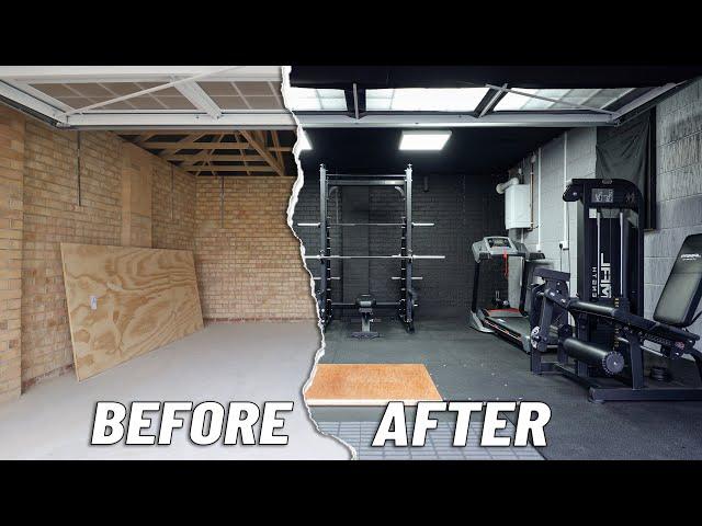 Complete Home Gym Transformation (Start to Finish)