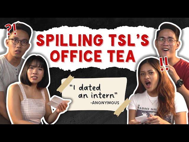 TSL's Office Tea | Read a Secret, Leave a Secret