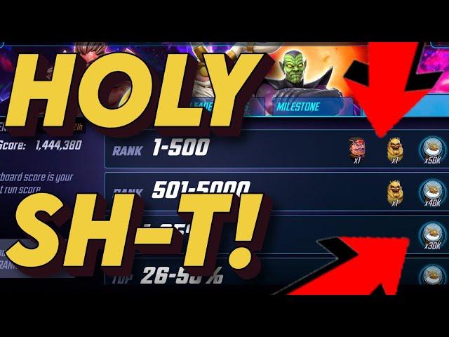 Scopely RUINS CHRISTMAS? Cataclysm Trial HARD But NO REWARDS! MARVEL Strike Force