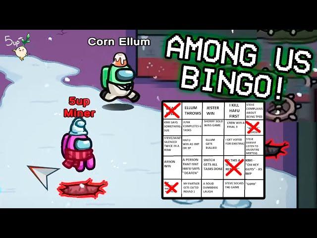 I made a BINGO card for Among Us - Morning Lobby [FULL VOD]