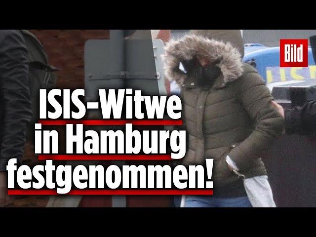 Witwe des ISIS-Terroristen Denis Cuspert († 42, „Deso Dogg“) in Hamburg festgenommen