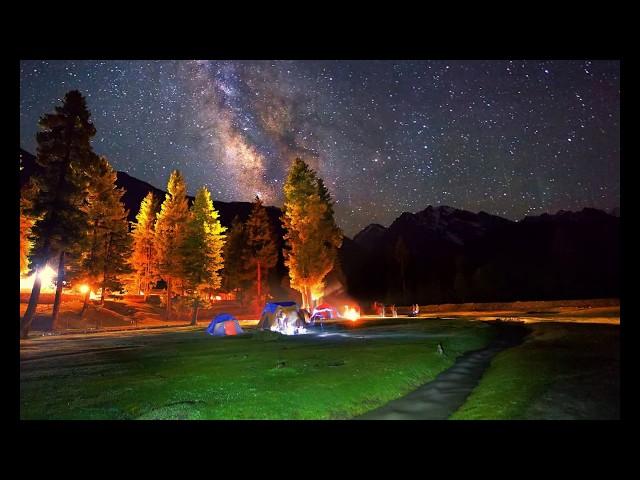 Fairy Meadows at Night (Nanga Parbat - Beautiful Place in Pakistan)