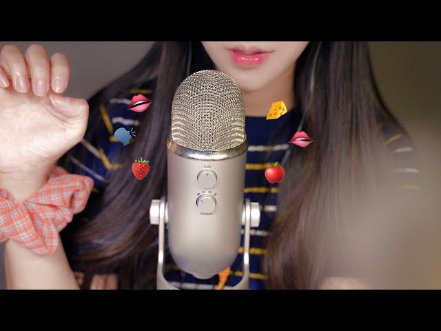 Brain Tingle Inaudible Mouth Sounds + Hand Movement ASMR 