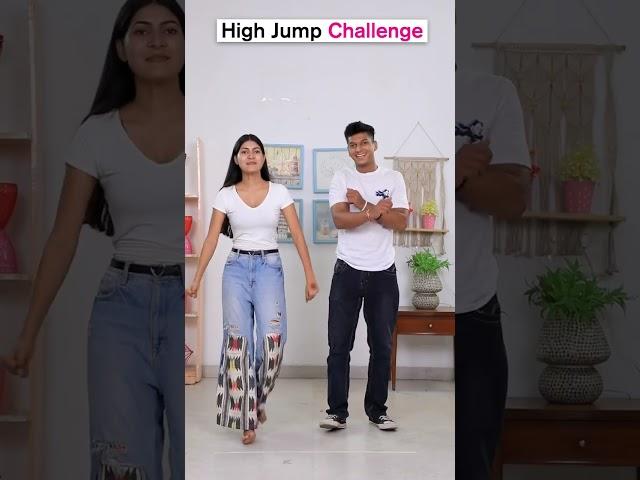 High Jump Challenge | Fun Games Challenge #shorts | DIY Queen