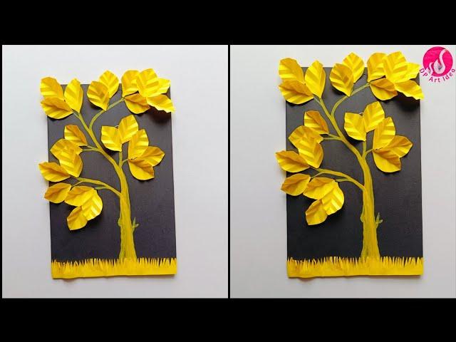 Unique DIY Wall Hanging || Easy Paper Craft || Wall Decor Craft || Handmade Wall Hanging