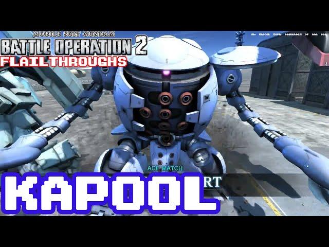 Gundam Battle Operation 2: AMX-109 Kapool or Capule