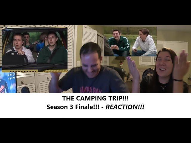 Americans React | THE CAMPING TRIP | Season 3 Episode 6 | THE INBETWEENERS | Reaction