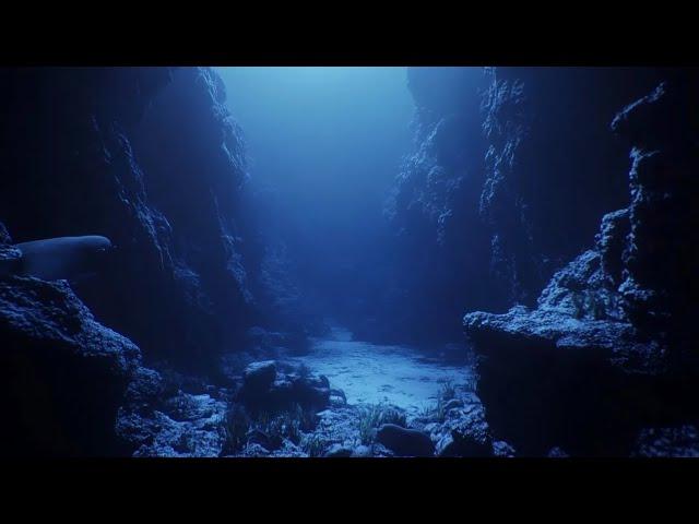 Deep Ocean Underwater Ambience for Sleep  | Relaxing Sounds of the Sea for Restful Nights