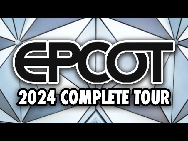 EPCOT 2024 - Walkthrough & Rides at Walt Disney World [4K]