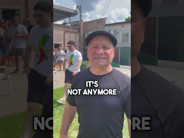 Hardcore Italians visits The Annual Bocce Tournament in the North End of Berwyn, Illinois 