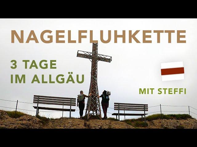 Nagelfluhkette im Allgäu mit Steffi - Hommage an die Allgäuer Kühe