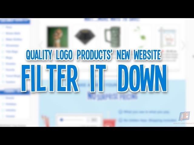 Filter It Down: Quality Logo Products Product Filters