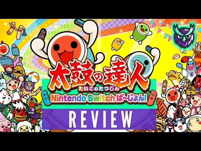 Taiko no Tatsujin Drum 'n Fun Nintendo Switch Review + Drum Controller