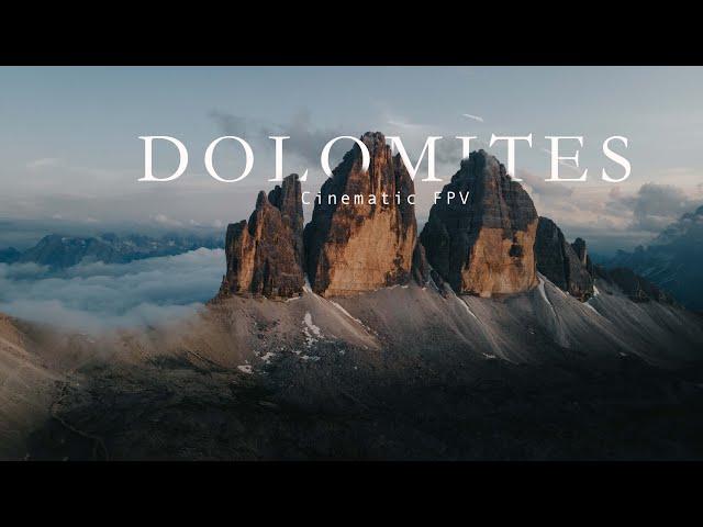 Exploring the Dolomites l Award winning Cinematic FPV video