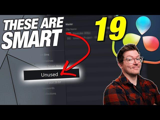 The SMARTER way to organise your footage in Davinci Resolve 19