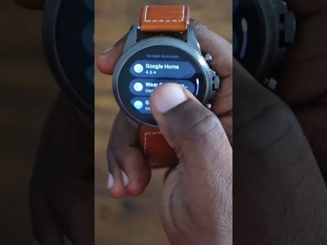 No Google Assistant on Wear OS 3 with the Fossil Gen 6 