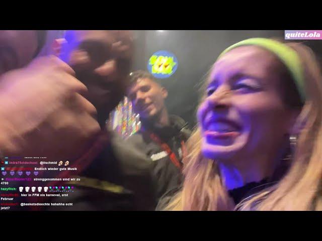 quiteLola wird RANDOM GEKÜSST  STREAM DOWN | KARNEVAL KÖLN | quiteLola Clips
