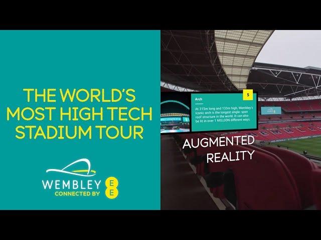 Wembley connected by EE launches the world’s most high-tech stadium tour