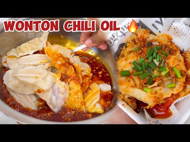 RESEP PANGSIT CHILI OIL PEDAS / WONTON CHILI OIL LAYAK JUAL !!