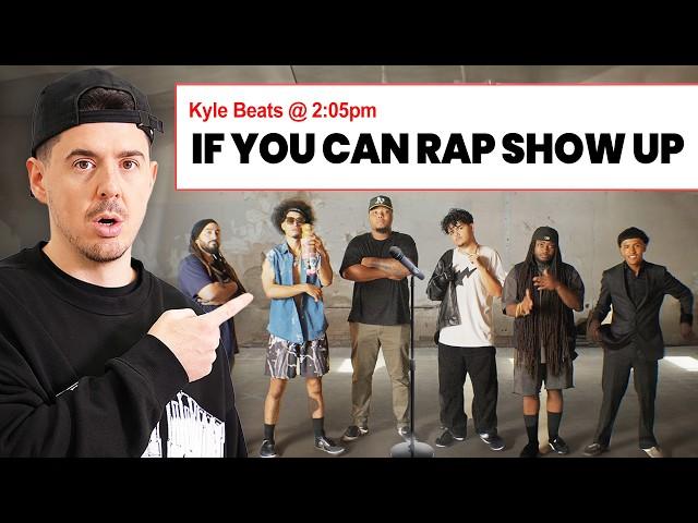 I Hosted a Rap Cypher and Let ANYONE Join