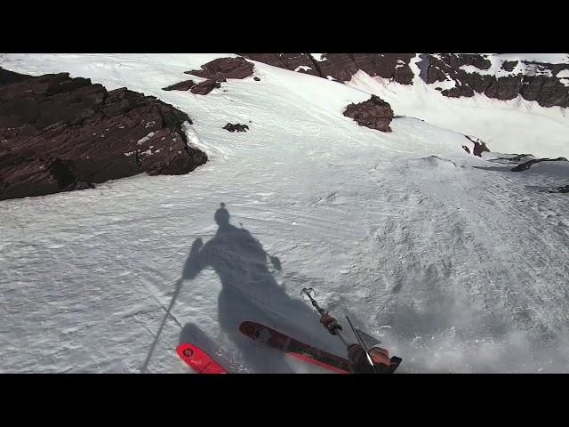 North Maroon Peak North Face Ski Descent