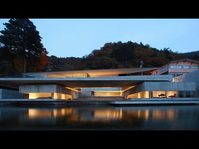 On The Water House in #Japan by Nikken Sekkei