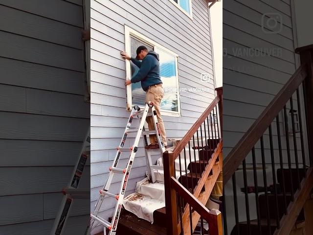 Replacing some dry rot trim on an exterior window.