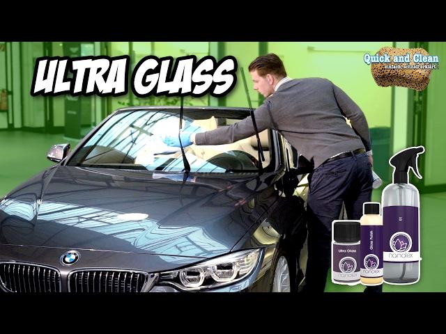 Anleitung: Scheibe versiegeln | Nanolex Ultra Glas | AUTOLACKAFFEN | Quick&Clean I Alpina B4 BiTurbo