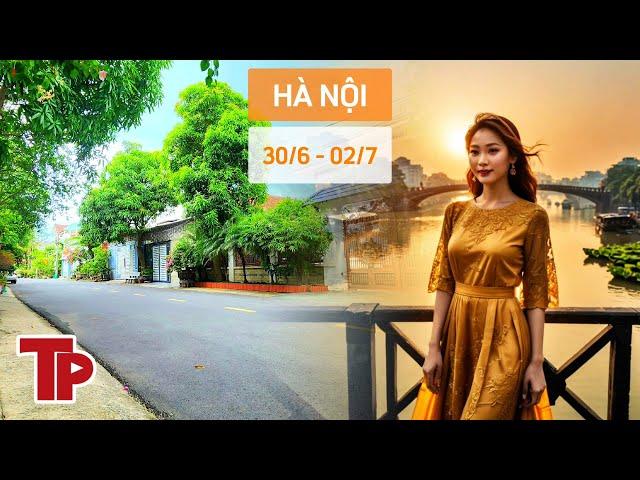 Hà Nội đón tháng 7 ngày nóng rát, đêm mưa rào | Tiền Phong TV