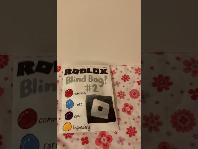 roblox blind bag! :) #blindbag #blindbags #craft #diy #papersquishy #papercraft #roblox #asmr #kpop